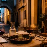 montpellier best restaurants : table en terrasse à l’Écusson, Montpellier
