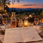 Restaurants autour de Montpellier : terrasse méditerranéenne, vue sur garrigue