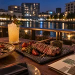 Restaurants Montpellier Port Marianne : pièces à partager sur ardoise et ambiance lounge