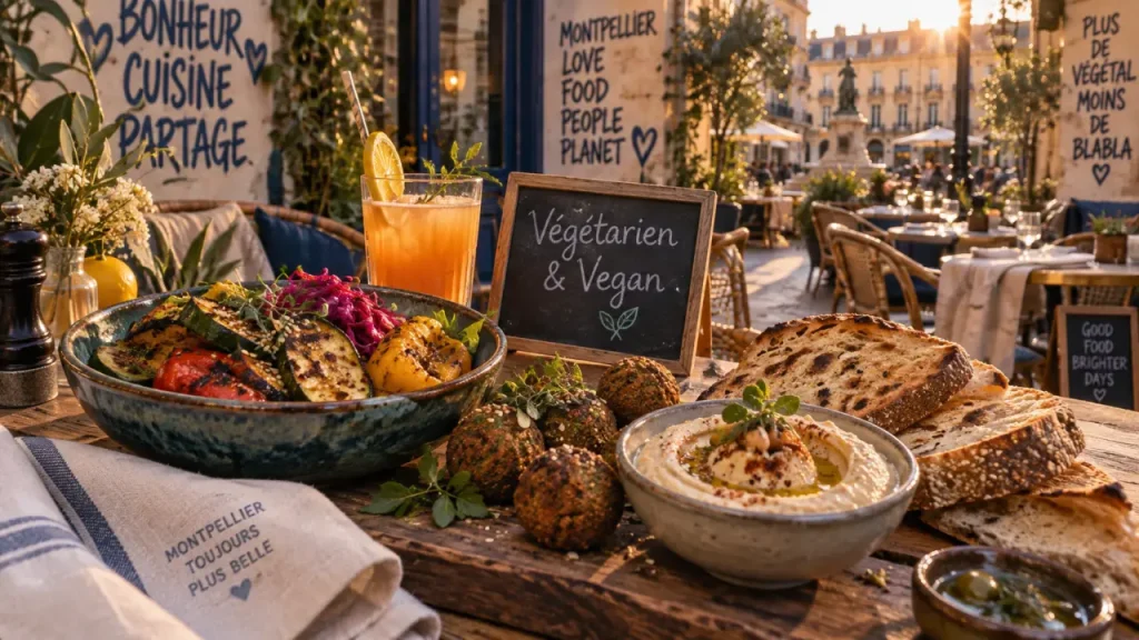 Brunch vegan dans restaurants végétariens à Montpellier centre