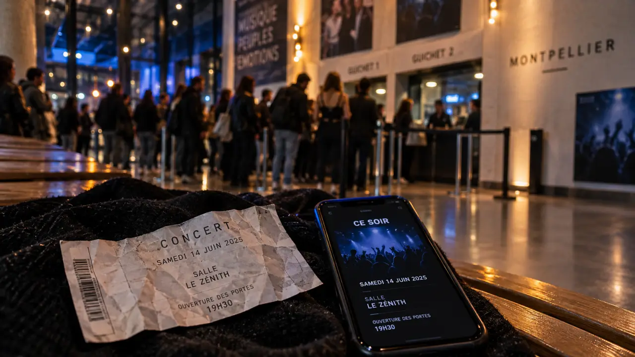 Concert Montpellier : billets et horaires ce soir, salle à vérifier