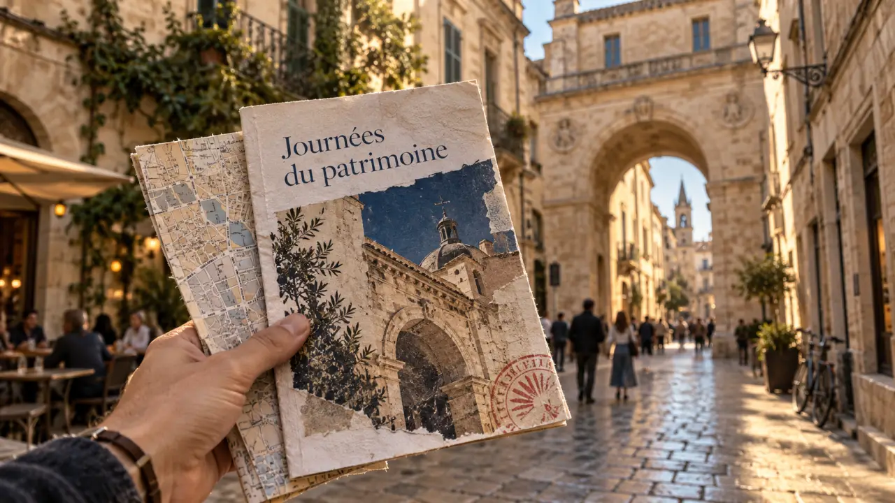 Journée du patrimoine 2025 Montpellier : brochure et visite dans l’Écusson