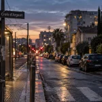La croix d argent à Montpellier : rue résidentielle près du tram et du centre