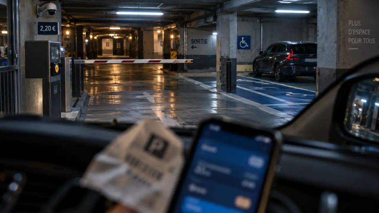 Parking polygone montpellier : entrée couverte et tarif 2,20 €