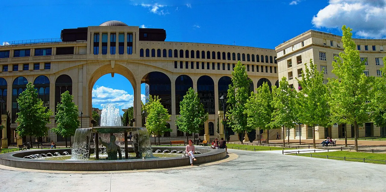 Quartier Antigone à Montpellier